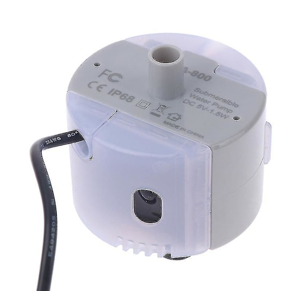 Sma-800 Vannpumpe Dyrkedrikkfontene Lav Støy Børsteløs Motor Neddykkbar