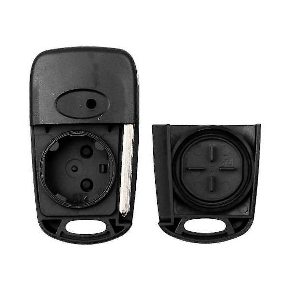 Flip Fjernkontroll Nøkkelhus Fob For Hyundai For Kia K2 K5 Picanto Bil 3 Knapper Sammenleggbare Nøkler Blankt Deksel Erstatning