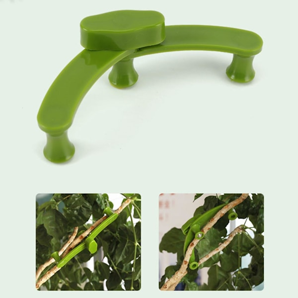 10 stk Justerbare Plantgrenbøjer Fixator Genanvendelige Gren Trækker Twig Fiksering Klemme Bonsai Mod