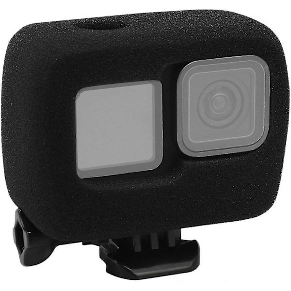 Windslayer-skydd för GoPro 10 Hero 9 Vindbrusreducerande Svamp Videodämpare Husfodral