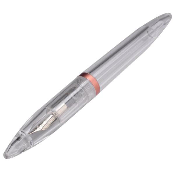 0.5mm Nib Fountain Pen With Eyedropper High Capacity Transparent Pens Office School Supplies For St