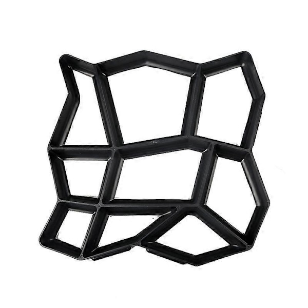 Betonform Fortovsform Forskalling Plastform Forme til beton Fliser til haven 42,5 x 42.