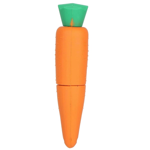 USB-minne Tecknat Snyggt Morotsform Utseende Portabel Lagring Minnessticka 128GB YEMMA