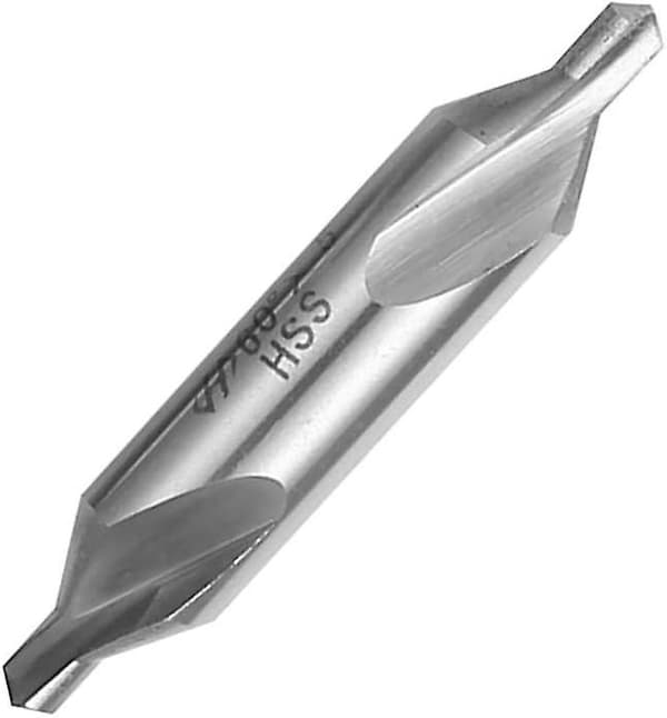 Förpackning med 6 HSS centrumborr, 1/1.5/2/2.5/3/5mm 60 graders centrumborr