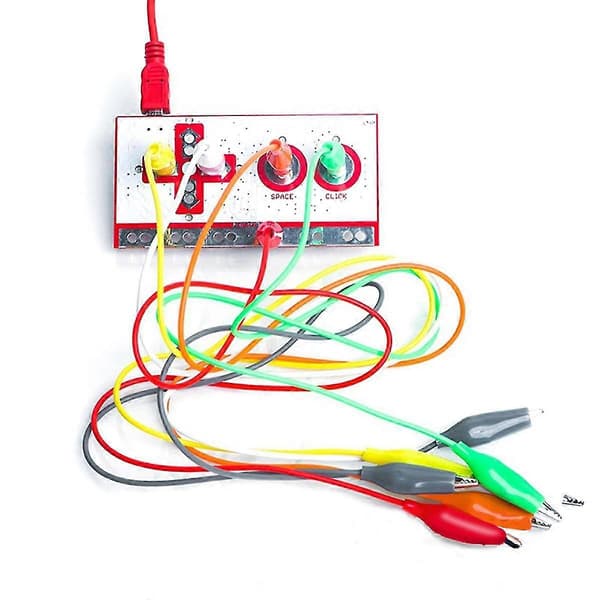 Alligatorklemme Jumperledning Standard Controller Board Kit til Makey Makey Videnskabslegetøj