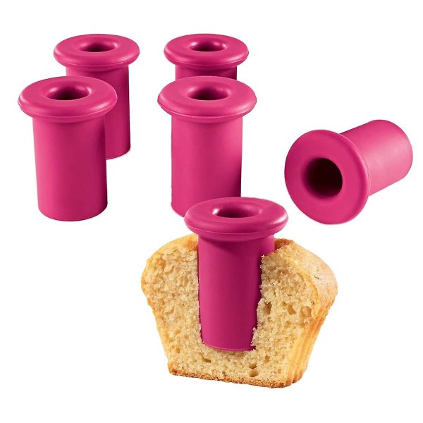 Muffinkärnborr DIY Bakverk Cupcake Urkärningsverktyg Plunger Cutter Bakning Dekorering Grävning Ho