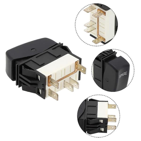 Ny Sort Reserve Rocker Switch P27-1123-007 til T660