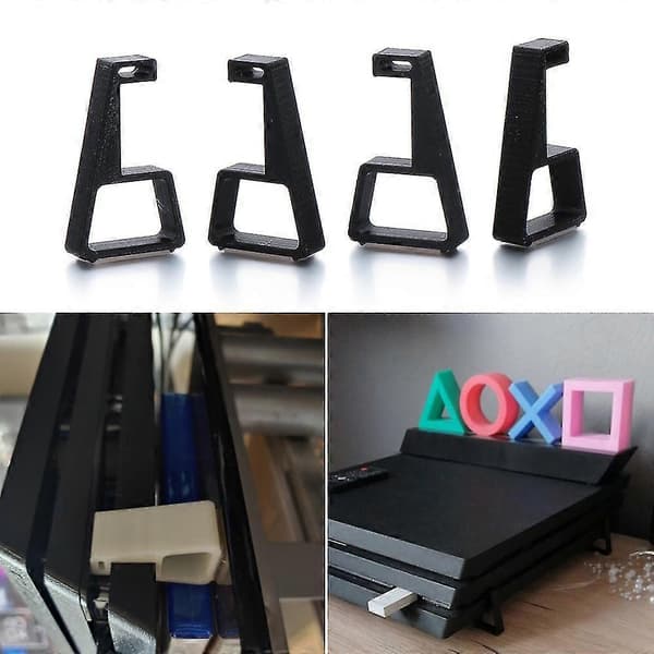 4 st Smal Ps4 Bas Kylställ Platt Bas Kompatibel Med Ps4 Slim Pro Tillbehör
