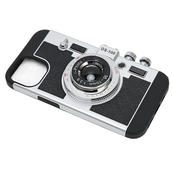 Puhelinkotelo Vintage-kuori Söpö 3D Tyylikäs Ainutlaatuinen Kameramuotoilu Kotelo Irrotettavalla Kaulanauhalla Iphone 13:lle