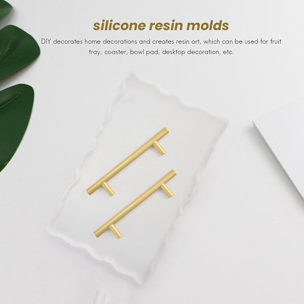Silikonformar för Resinbricka, Formar för Resin Gjutning, Epoxi Resin Gjutning Formar DIY