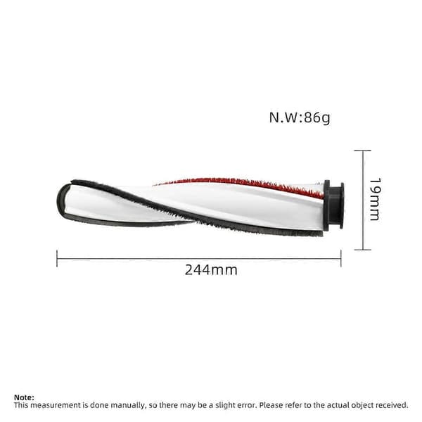 Rullborste för dammsugare T10 Plus för valpar, tillbehör, reservdel, 4-pack
