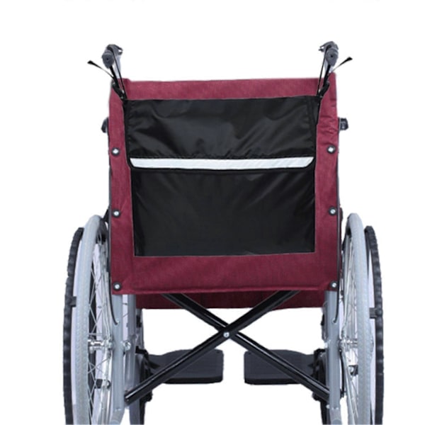 Justerbar Armlænstaske med Reflekterende Striber Vandafvisende Stor Kapacitet Rollator Tilbehør Opbevaringsposer til Daglig Brug
