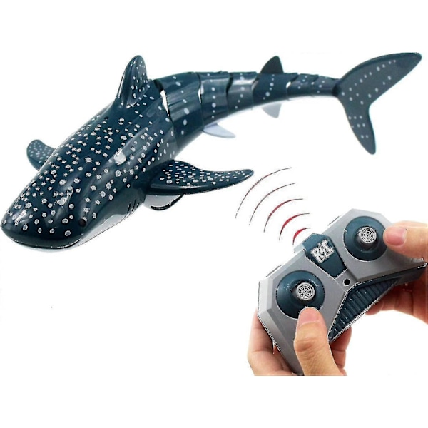 RC Haj Leksak Fjärrkontroll Fisk Båt Elektrisk Djur Vatten För Pool Sjö Barn Födelsedags Present