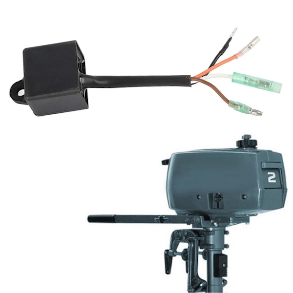 CDI Tænding 6A1 85540 01 Stabil Ydeevne Høj Effektiv CDI Spole Assy Til 2HP 2-takts Udenbordsmotor
