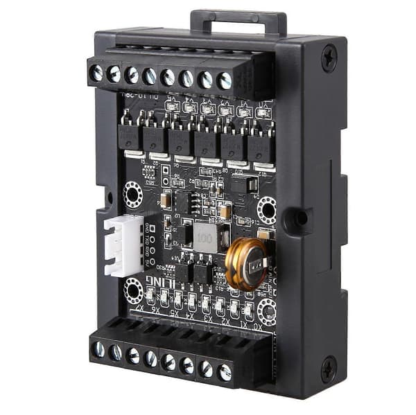 PLC Programmerbar Logisk Controller DC 10-28V PLC Regulator FX1N-14MT Industriel Kontrol Board Progra