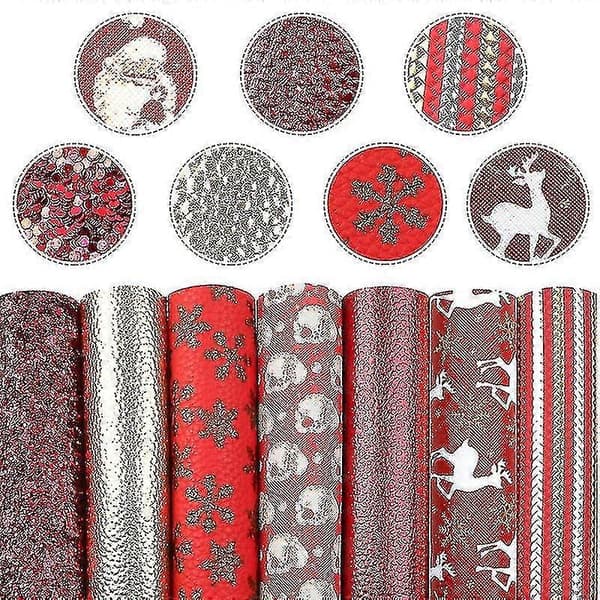 20x34cm Blandade Färger Konstläder Tygset För DIY Patchwork Sömnad Kläder Väskor Rosetter Dekorations Tillbehör