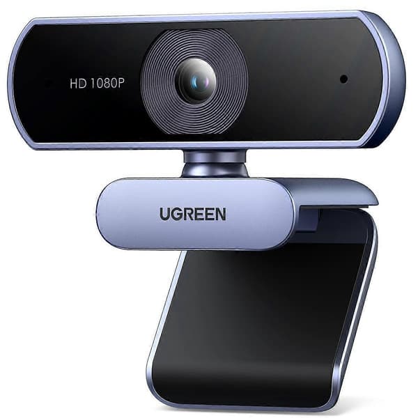 1080P Webcam Full HD Kamera til Laptop Computer USB Webcam med Dobbelt Mikrofoner til Zoom Videoopkald Webcam