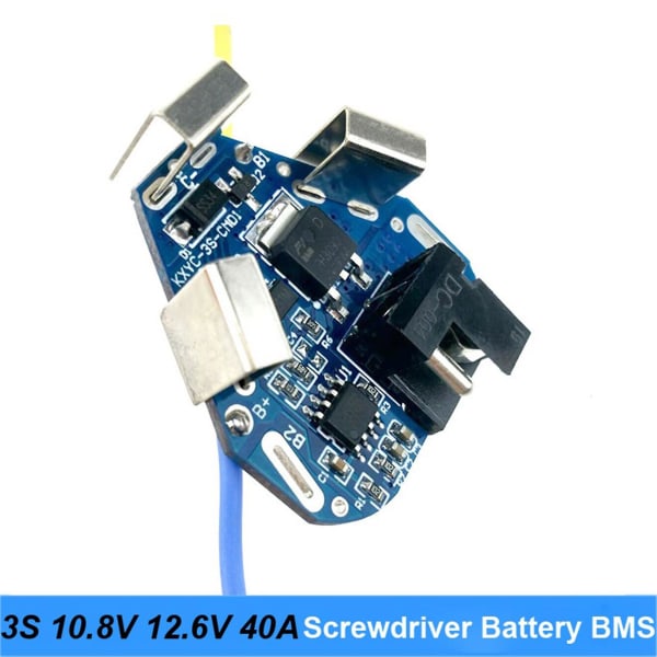 3x 3s 10.8v 12.6v 40a Bms 18650 Litium Akkulevy Bms Ruuvinvääntimelle Shura Shurika Akulle 3s