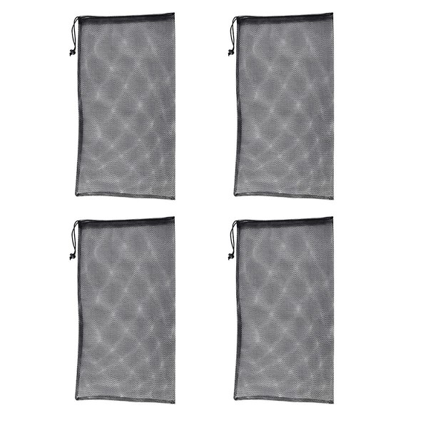 4 Pcs Cleaning Accessories Mesh Bag Organization Easy Storage Ventilate And Dry Storage Bag