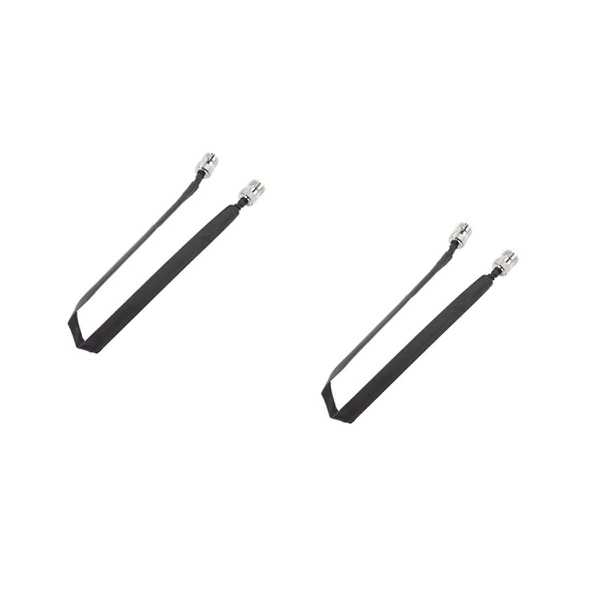 2pcs Door/window Pass Through Flat Rf Coaxial Cable So239 Uhf Female To Uhf Female 50 Ohm Rf Coax P