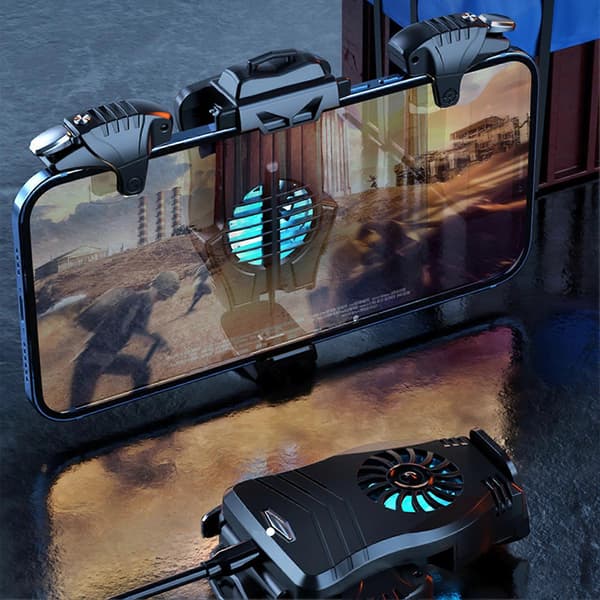 2 st G3 Mobila Spelkontrollerknappar Joystick Triggers för PUBG