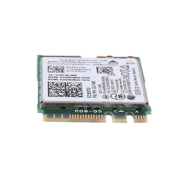 AC7265 7265NGW WiFi-kort FRU00JT469 802.11AC NGFF BT4.0 för E550 E455 E555-serien