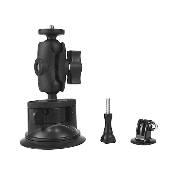 Stark Bil Twist Lock Sugkopp Bas med 1\" Kula Vindrutefäste Hållare Fäste För-gopro Hero/xiaoyi/sjcam Actionkameror