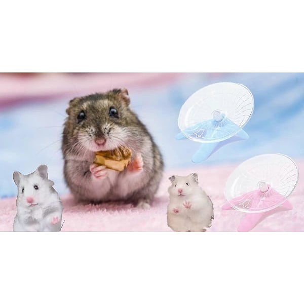 Hamster Flygande TeFat Tyst Löphjul för Hamstrar, Gerbiler, Möss, Igelkottar och Andra
