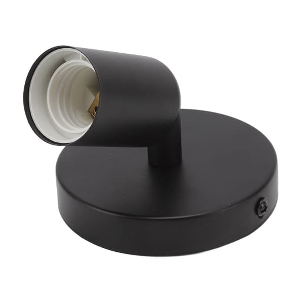 Moderne Sort Vegglampebase for Soverom Stue Utstillingsvindu, E26/E27, 85-265V