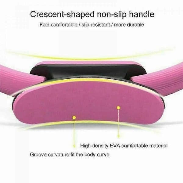Pilates Ring, Yoga Ring Premium Modstandsring Cirkel, Pilates Cirkel