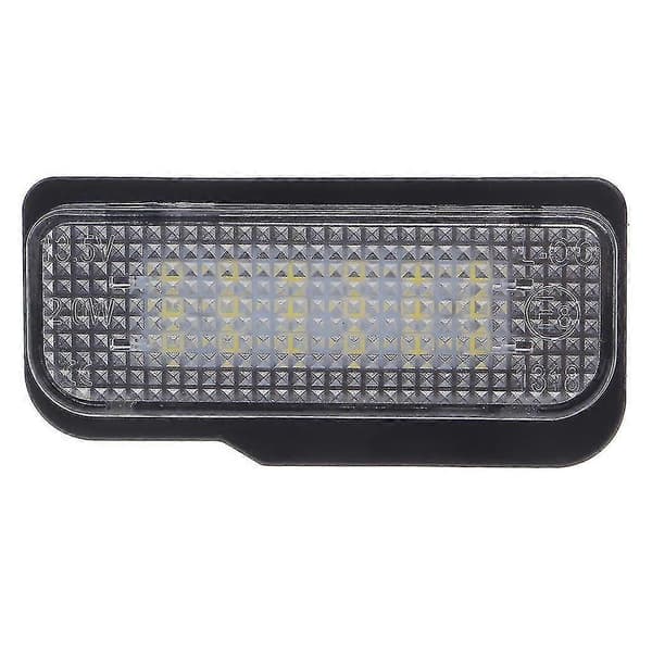 2 stk. Fejlfri 18 Led Smd Nummerpladelys Til Benz W203 W211 W219 R171 Ny