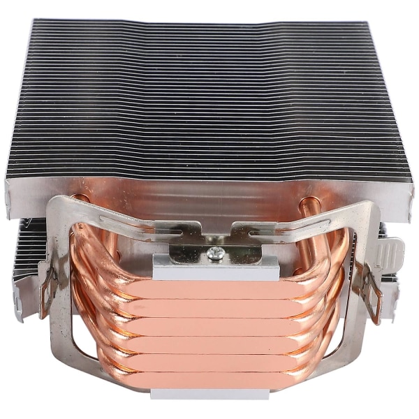 Vifteløs CPU-kjøler 12 cm vifte 6 kobbervarmerør Vifteløs kjøleradiator for LGA 1150/1151/1155/1156/775 AMD