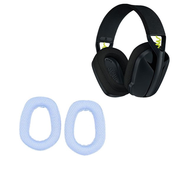 För G435 Headset Cover Bluetooth G435 Öronkuddar Bärbara reservdelar, blå