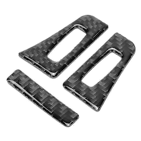 3-pack kolfiberventilpanelöverdrag Trimtillbehör passar för Lexus NX 200 200t 300h 14-19
