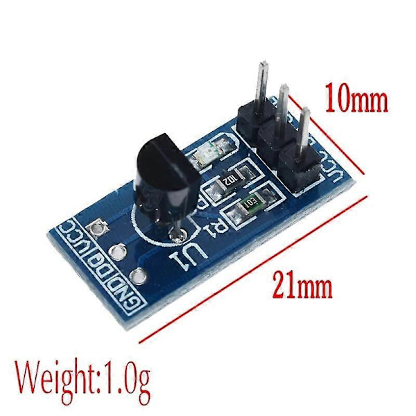 DS18B20 enkeltbuss digital temperaturmålesensormodul for Arduino