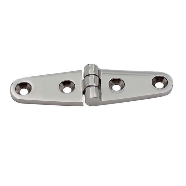 2 stk. Båd Marine Flush Dørhængsler 100x25mm Polerede Marine Hængsler Hardware