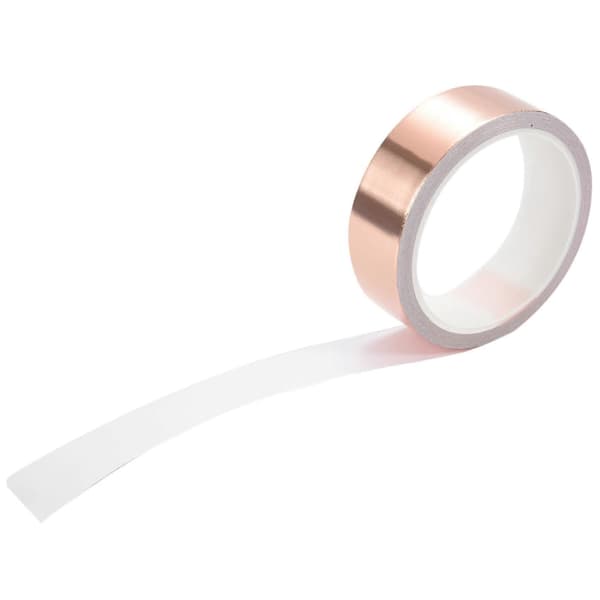 30mm x 10M Kopparfolietejp Limmad EMI-skärmning Gitarr Snigelbarriärverktyg