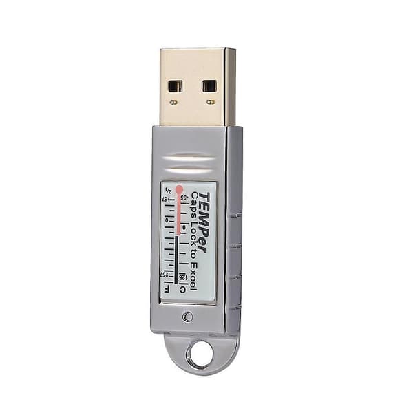 USB-termometer Temperatursensor Datalogger Recorder för PC Windows XP Vista/7