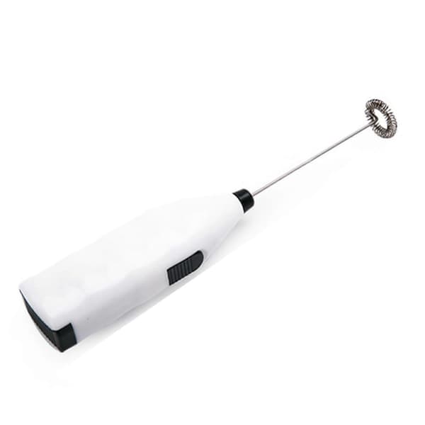 Elektrisk håndmikser for husholdningsbruk, mini, rustfritt stål, elektrisk håndholdt eggvisp for roterende egg, kaffe