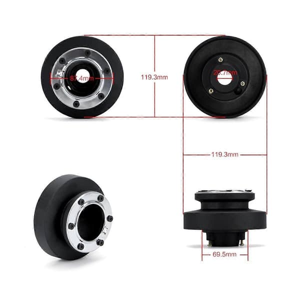 Racing Rattnavsnav Adapter Kit för E36