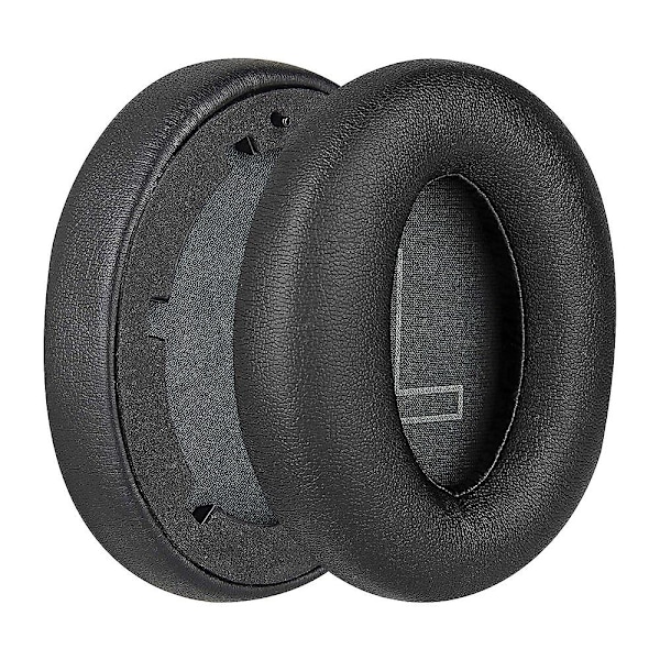 2pcs Protein Leather Replacement Ear Pads for Anker Soundcore Life Q20, Q20BT Headphones Earpads