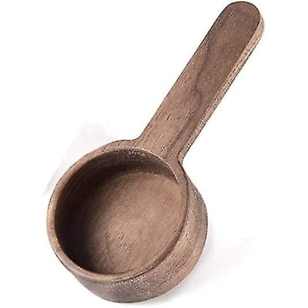 1 Pcs Wooden Coffee Grinding Spoon Beans Or Tea Cooking Kitchen Tools (walnut Wood Short)