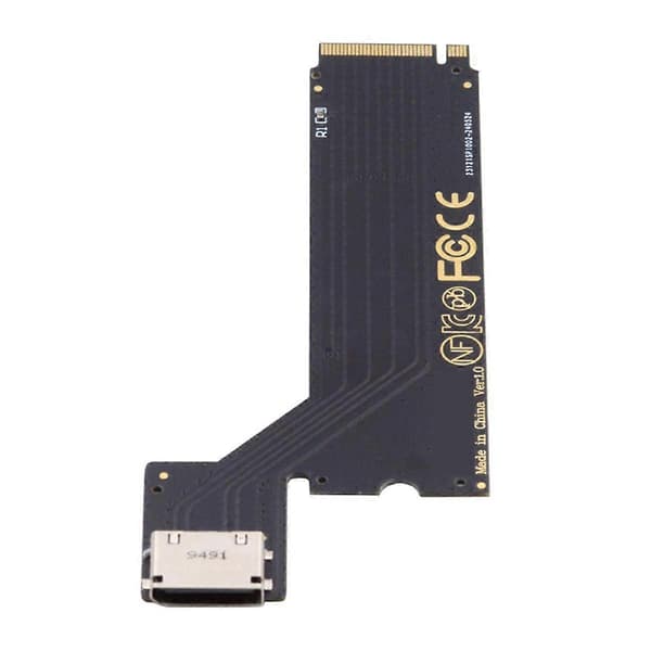 PCI-E4.0 M.2 M-key til Oculink SFF-8611 SFF-8612 Host Adapter for 2024 ThinkBook 14+ AMD8845 Ekstern