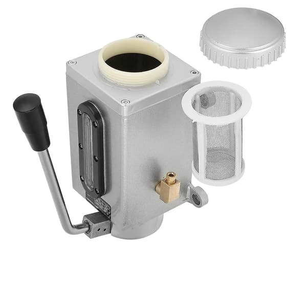 1 stk Smørende Manuell Oljepumpe Håndsmøring 500CC CNC 4mm Dobbel Utløpsport