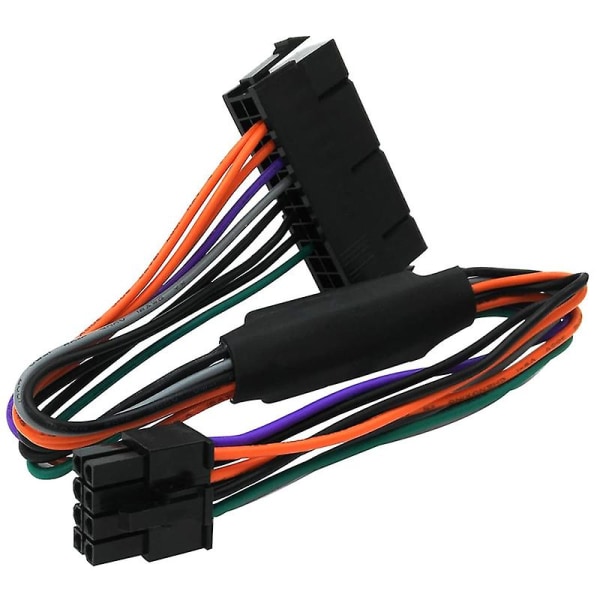 24 Pin To 8 Pin Atx Psu Power Adapter Cable Compatible For Optiplex 3020 7020 9020 Precision T1700