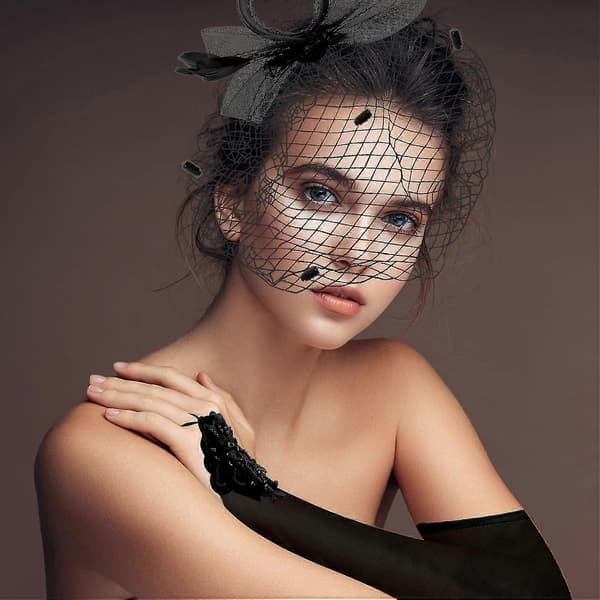 Fascinator - Långa Satin Opera Handskar För Kvinnor