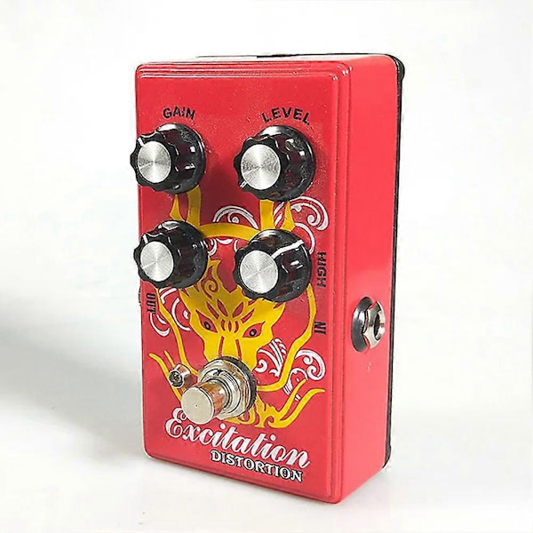 Elektrisk Guitar Effekt Britisk Distortion Effekt Pedal Indbygget FET Transistor, Distortion Tone Guitar Pedal