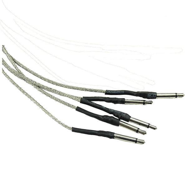 5 stk Bøybare Akustisk Gitar Transduser Følsomhet Piezo Bro Pickup Kabel