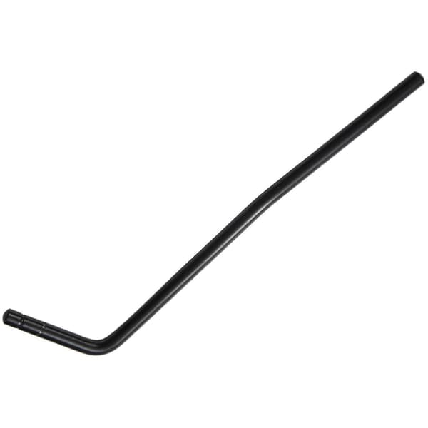 Direkte Indsættelse Elektrisk Guitar Tremolo Arm Whammy Bar - Krom - Sort / Indsætningsdel Diameter