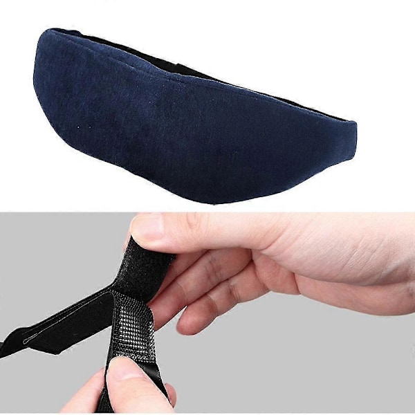 Skygge 3D Memory Foam Sovemaske Flyvning Frokostpause
